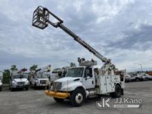 Altec AT40C, Telescopic Non-Insulated Cable Placing Bucket Truck center mounted on 2013 Internationa