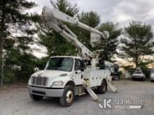 (Frederick, MD) Altec AAM55E, Over-Center Material Handling Bucket mounted on 2018 Freightliner M2 S