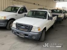2011 Ford Ranger Sport Utility Pickup Truck Runs & Moves, Paint Damage On Hood