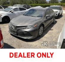 (Jurupa Valley, CA) 2019 Toyota Camry LE 4-Door Sedan Runs Does Not Move, Bad Transmission, Has Chec