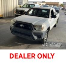 2014 Toyota Tacoma Access-Cab Pickup Truck, PUT IN SALE ONCE TITLE IS RECEIVED Runs & Moves, Air Bag