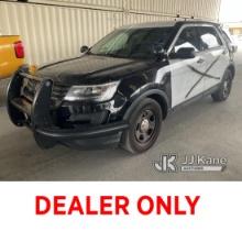 (Jurupa Valley, CA) 2017 Ford Explorer AWD Police Interceptor 4-Door Sport Utility Vehicle Runs & Mo