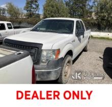 (Jurupa Valley, CA) 2014 Ford F150 Extended-Cab Pickup Truck Cranks Does Not Start