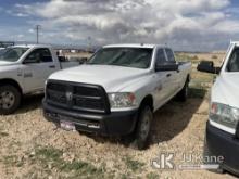 2016 RAM 2500 4x4 Crew-Cab Pickup Truck Engine Turns Over, But Will Not Start) (Seller Suspects Due 