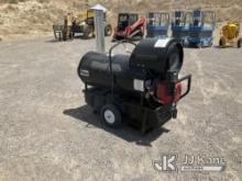 2017 Flagro FVO-400RC Construction Heater. (Condition Unknown) NOTE: This unit is being sold AS IS/W