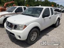 2016 Nissan Frontier 4x4 Extended-Cab Pickup Truck Runs & Moves) (Check Engine Light On, Runs Rough,