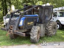 2019 New Holland Wood Boss TS6120 4x4 Utility Tractor Starts Then Quits Running, Condition Unknown) 