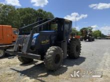 2018 New Holland Wood BossTS6120 4X4 Utility Tractor Runs) (Jump to Start, Does Not Move, Body Damag