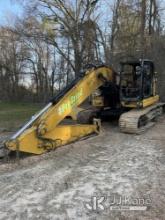2022 Caterpillar 325L Hydraulic Crawler Excavator PARTS ONLY) (Fire Damage) (Buyer Must Load