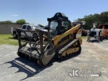 2018 Caterpillar 299D Tracked Skid Steer Loader, Selling with item 1432203 Runs, Moves  & Operates) 