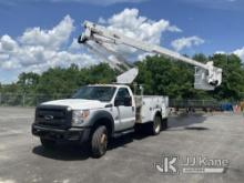 Altec AT37G, Articulating & Telescopic Bucket Truck mounted behind cab on 2016 Ford F550 Service Tru