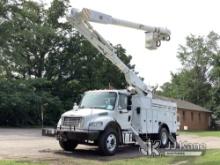 Altec AM855-MH, Over-Center Material Handling Bucket Truck rear mounted on 2016 Freightliner M2 106 