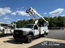 (Elizabethtown, KY) Altec AT37G, Articulating & Telescopic Bucket Truck mounted behind cab on 2015 F