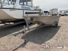 2002 Pacific Trailers Boat Trailer, Included with Boat 1432146 Road Worthy) (Bill of Sale Only