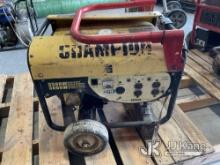 Champion 3500W Portable Generator (Unable to Verify Condition) NOTE: This unit is being sold AS IS/W