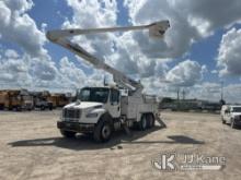 (Waxahachie, TX) Altec AM55-MH, Over-Center Bucket Truck rear mounted on 2015 Freightliner M2 106 T/