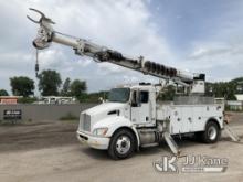 Altec DC47-TR, Digger Derrick mounted on 2017 Kenworth T370 Utility Truck Runs, Moves, Aerial Operat