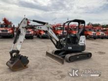 (Wichita, KS) 2011 Bobcat E35M Mini Hydraulic Excavator Runs, Moves, Operates.