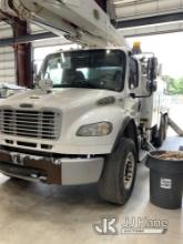 Altec AM60E, Over-Center Material Handling Bucket Truck rear mounted on 2015 Freightliner M2 106 T/A