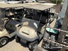2007 Club Car Golf Cart 4 Seat Not Running, Operation Unknown
