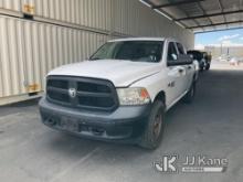 2017 RAM 1500 Crew-Cab Pickup Truck Non-runner, Has Electrical Issues