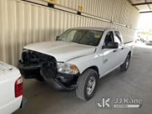 2023 RAM 1500 Classic Extended-Cab Pickup Truck Runs & Moves, Must Be Towed, Wrecked, Paint Damage, 