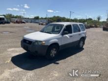 2007 Ford Escape 4x4 4-Door Sport Utility Vehicle Runs & Moves, Body & Rust Damage