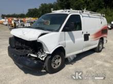 2012 Chevrolet Express G2500 Cargo Van Runs On CNG Only) (Runs & Moves) (Major Front End Damage, Bad