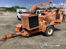 2014 Morbark M12R Chipper (12in Drum) Not Running Condition Unknown, Needs major Electrical Repairs,