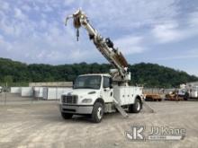 Altec DC47-TR, Digger Derrick rear mounted on 2019 Freightliner M2 106 Utility Truck Runs, Moves & O