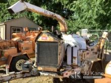 2007 Altec DC1217 Chipper (12in Drum), Trailer Mtd. No Key No Title) (Not Running, Condition Unknown