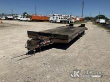 2019 Interstate 20DT T/A Tagalong Flatbed Trailer Flat tire, Bad Deck Boards