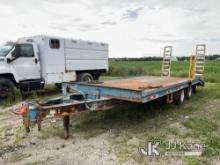 2008 Butler B-2425-AW T/A Tagalong Flatbed Trailer