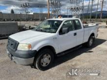 2005 Ford F150 4x4 Extended-Cab Pickup Truck Runs & Moves.