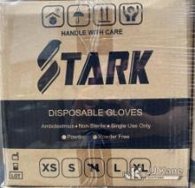 (Las Vegas, NV) (02) Pallets Stark Nitrile Exam Gloves PF Size Medium. Approx. 72 Cases Per Pallet C