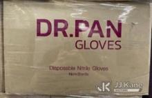 (Las Vegas, NV) (06) Pallets Dr. Pan Nitrile Exam Gloves PF Size Medium. Approx. 84 Cases Per Pallet