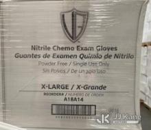 (Las Vegas, NV) (06) Pallets Vanguard Nitrile Exam Gloves PF Size Extra Large. Approx. 90 Cases Per