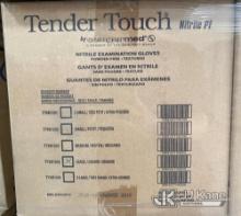 (Las Vegas, NV) (02) Pallets Tender Touch Nitrile Exam Gloves PF Size Large. Approx. 60 Cases Per Pa