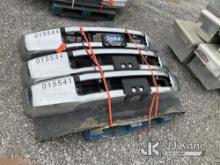 (3) 2020 Ford F250 Bumpers (Condition Unknown) NOTE: This unit is being sold AS IS/WHERE IS via Time