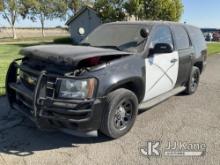 (Dixon, CA) 2007 Chevrolet Tahoe Police Package 4-Door Sport Utility Vehicle Runs & Moves, Missing B