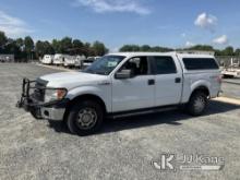 2013 Ford F150 4x4 Crew-Cab Pickup Truck Duke Unit) (Runs & Moves) (Tailgate Does Not Open, Rust Dam