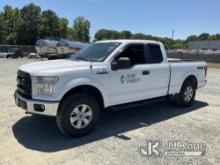 2015 Ford F150 4x4 Extended-Cab Pickup Truck Duke Unit) (Runs & Moves) (Jump To Start