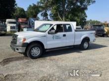 2014 Ford F150 4x4 Extended-Cab Pickup Truck Duke Unit) (Runs & Moves) (Jump To Start