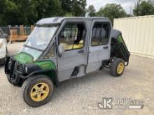 2014 John Deere 825i Crew Cab Yard Cart Duke Unit) (Runs & Drives) (Jump To Start