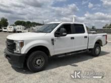 2019 Ford F250 4x4 Crew-Cab Pickup Truck Runs & Moves) (Jump To Start, Body Damage