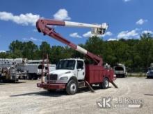 (Smock, PA) Terex Hi-Ranger 6TC-60, Articulating & Telescopic Bucket rear mounted on 2007 Freightlin