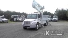 (West Berlin, NJ) Altec AA55E, Material Handling Bucket Truck rear mounted on 2017 Freightliner M2 1