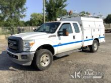 (Plymouth Meeting, PA) 2013 Ford F350 4x4 Extended-Cab Enclosed Service Truck Runs & Moves, Body & R