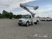 (Louisville, OH) Altec AM55, Over-Center Material Handling Bucket Truck rear mounted on 2017 Freight