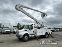 (Plymouth Meeting, PA) Altec AN55E-OC, Material Handling Bucket Truck rear mounted on 2009 Internati